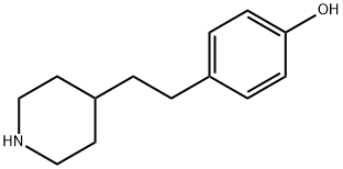 Phenol, 4-[2-(4-piperidinyl)ethyl]- Structure