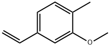 Benzene, 4-ethenyl-2-methoxy-1-methyl- 구조식 이미지