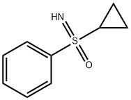 Sulfoximine, S-cyclopropyl-S-phenyl- Structure