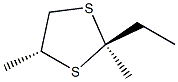 2α-Ethyl-2,4α-dimethyl-1,3-dithiolane Structure