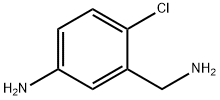 Benzenemethanamine, 5-amino-2-chloro- Structure