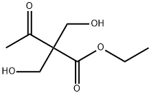 ethyl 2,2-bis(hydroxymethyl)-3-oxobutanoate Structure