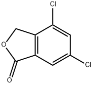 1(3H)-Isobenzofuranone, 4,6-dichloro- 구조식 이미지