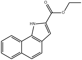 1H-Benz[g]indole-2-carboxylic acid, ethyl ester Structure