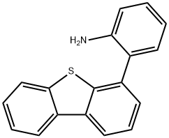 Benzenamine, 2-(4-dibenzothienyl)- Structure