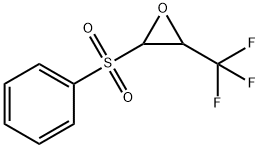 Oxirane, 2-(phenylsulfonyl)-3-(trifluoromethyl)- 구조식 이미지