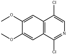 Isoquinoline, 1,4-dichloro-6,7-dimethoxy- Structure