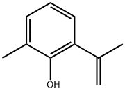 Phenol, 2-methyl-6-(1-methylethenyl)- Structure