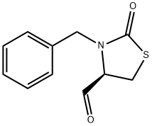 4-Thiazolidinecarboxaldehyde, 2-oxo-3-(phenylmethyl)-, (4R)- Structure