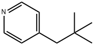 Pyridine, 4-(2,2-dimethylpropyl)- Structure