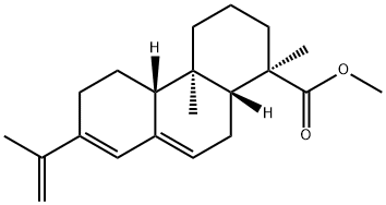 (1S,4bβ,10aβ)-1,2,3,4,4a,4b,5,6,10,10a-Decahydro-1,4aα-dimethyl-7-(1-methylethenyl)-1β-phenanthrenecarboxylic acid methyl ester Structure