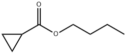 Cyclopropanecarboxylic acid butyl ester Structure