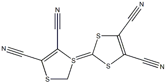 1,3-Dithiole-4,5-dicarbonitrile, (4,5-dicyano-1,3-dithiol-2-ylidene)- Structure