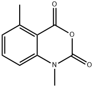 2H-3,1-Benzoxazine-2,4(1H)-dione, 1,5-dimethyl- Structure