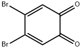 3,5-Cyclohexadiene-1,2-dione, 4,5-dibromo- Structure