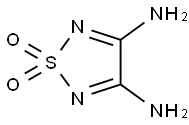 1,2,5-THIADIAZOLE-3,4-DIAMINE 1,1-DIOXIDE 구조식 이미지