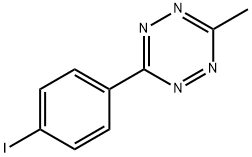 1,2,4,5-Tetrazine, 3-(4-iodophenyl)-6-methyl- 구조식 이미지