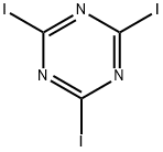 1,3,5-Triazine, 2,4,6-triiodo- Structure