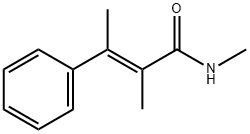 N,α,β-트리메틸신남아미드 구조식 이미지