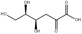 2-oxo-3-deoxygalactonic acid Structure