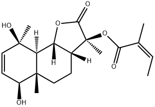 Decipienin F 구조식 이미지