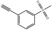 1-ethynyl-3-methanesulfonylbenzene Structure