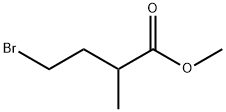 4-bromo-2-methylButanoic acid methyl ester 구조식 이미지