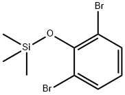 Benzene, 1,3-dibromo-2-[(trimethylsilyl)oxy]- 구조식 이미지