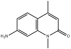 2(1H)-Quinolinone,7-amino-1,4-dimethyl-(9CI) Structure