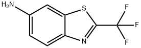 6-벤조티아졸아민,2-(트리플루오로메틸)-(9CI) 구조식 이미지