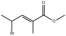 4-Bromo-2-methylpent-2-enoi Structure