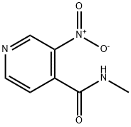 4-Pyridinecarboxamide, N-methyl-3-nitro- Structure