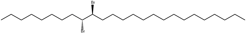 Pentacosane, 9,10-dibromo-, (R*,S*)- (9CI) Structure