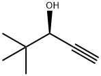 1-Pentyn-3-ol, 4,4-dimethyl-, (3R)- Structure