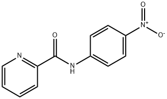 2-Pyridinecarboxamide, N-(4-nitrophenyl)- Structure