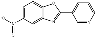 Benzoxazole, 5-nitro-2-(3-pyridinyl)- Structure