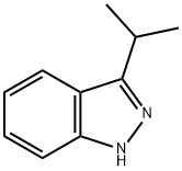 1H-인다졸,3-(1-메틸에틸)-(9CI) 구조식 이미지