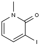 2(1H)-Pyridinone, 3-iodo-1-methyl- Structure