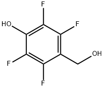 Benzenemethanol, 2,3,5,6-tetrafluoro-4-hydroxy- 구조식 이미지