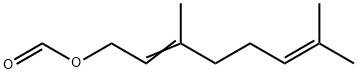 Ameisensure-3,7-dimethyl-oct-2,6-en-1-ylester Structure