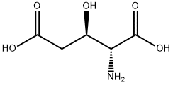D-erythro-3-hydroxyglutamic acid Structure