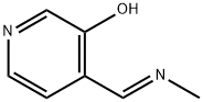 3-Pyridinol,4-[(E)-(methylimino)methyl]-(9CI) 구조식 이미지