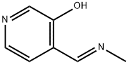 3-Pyridinol,4-[(E)-(methylimino)methyl]-(9CI) Structure