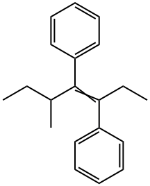 α-에틸-β-sec-부틸스틸벤 구조식 이미지