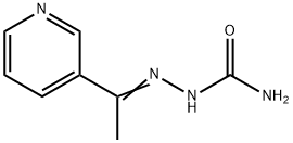 {[1-(pyridin-3-yl)ethylidene]amino}urea 구조식 이미지