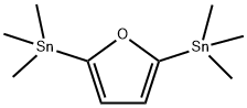2,5-Bis(trimethylstannyl)furan Structure