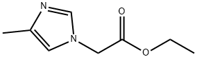 1H-Imidazole-1-acetic acid, 4-methyl-, ethyl ester Structure