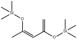 3,7-Dioxa-2,8-disilanon-4-ene, 2,2,4,8,8-pentamethyl-6-methylene-, (4Z)- Structure