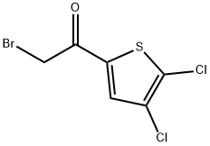 Ethanone, 2-bromo-1-(4,5-dichloro-2-thienyl)- Structure