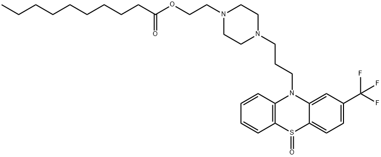 Fluphenazine Decanoate S-oxide Structure